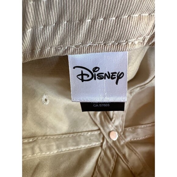 Disney Pooh Bear Embroidered Beige Cotton Baseball Cap - Picture 5 of 6